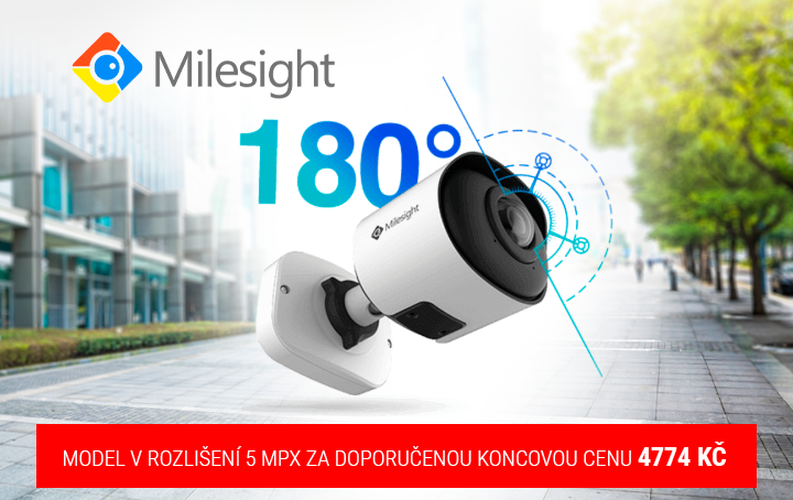 Mini IP panoramatické kamery Milesight