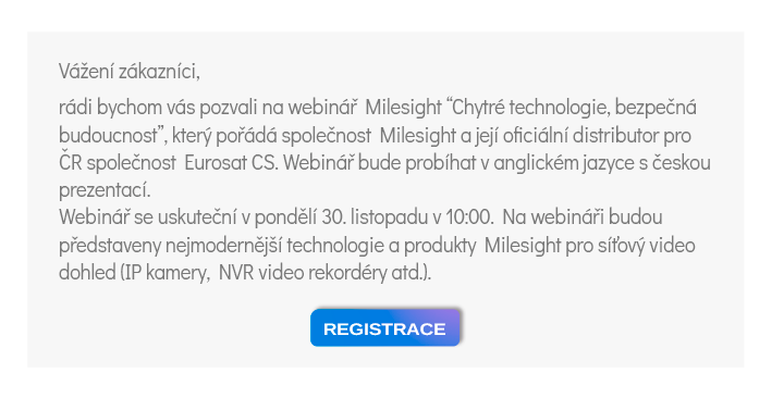 Hlavní popis newsletteru