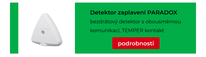 Detektor zaplavení PARADOX WD1