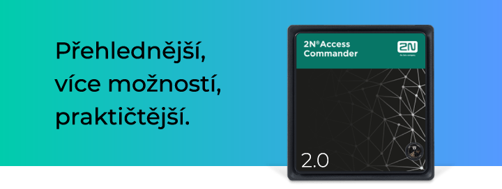 2N Eurosat Access commander nový software 2.0