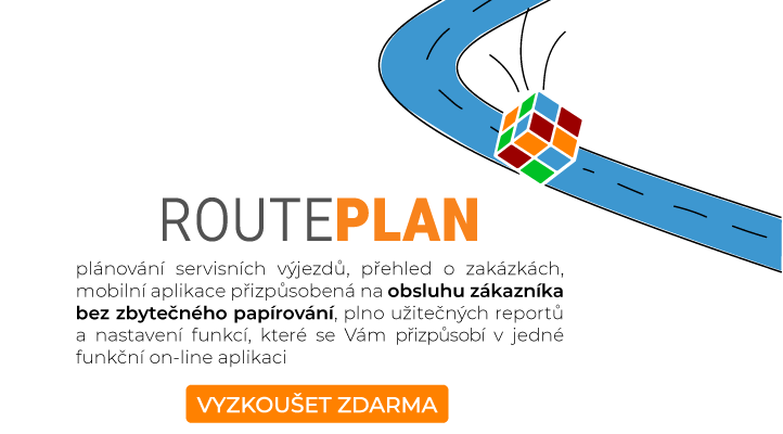 Plánování servisních výjezdů Routeplan