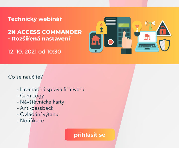 online školení webinář access commander rozšířená nastavení 2N