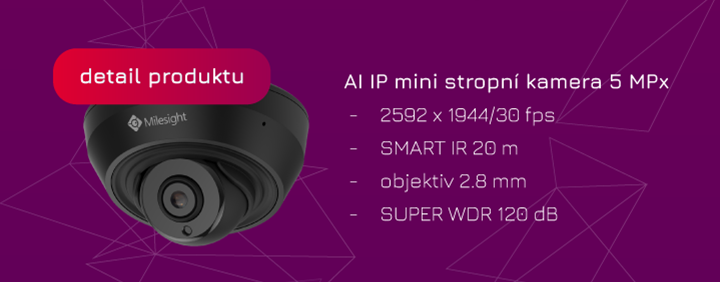 mini IP kamera s AI nákup on-line Eurosat CS levně