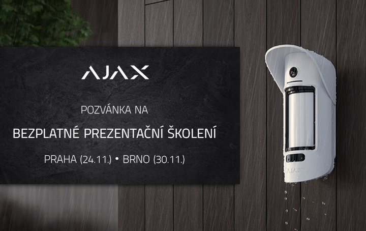 Bezplatná prezentační školení Ajax