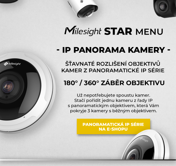 panoramaticke IP kamery Milesight IP kamera koupit online e-shop Eurosat CS