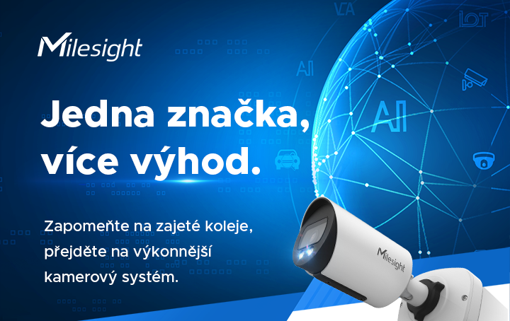kamerový systém Milesight CCTV domácnost firemní management AIoT