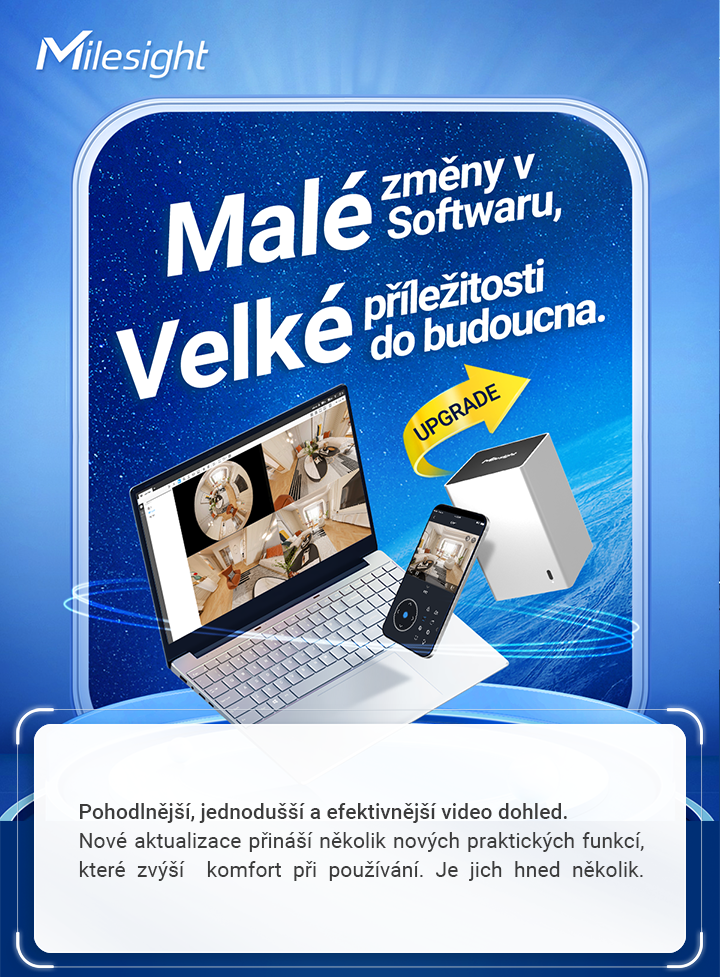 efektivni CMS software pro kamerovy system kamerovy dohled zdarma prakticky software pro sledovani monitorovanych objektu CCTV Milesight Eurosat CS