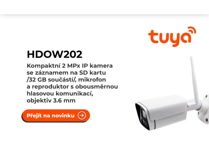 CCTV tuya smart kamery koupit online eshop zabezpecovacitechnologie kamery tuya