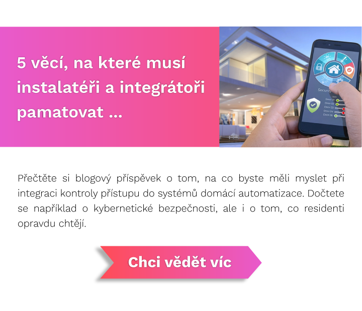 integrace přístupového systému a domácí automatizace 5 veci na ktere musite myslet pri integraci instalater telekomunikace domaci automatizace chytra domacnost 2N technologie eshop eurosat