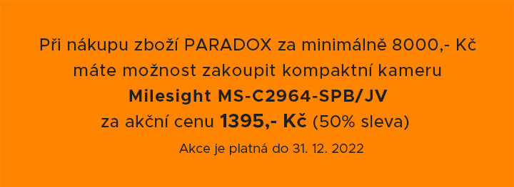 ustredny senzory detektory Paradox produkty na Eshopu promo akce slevy nakup online eshop Eurosat CS