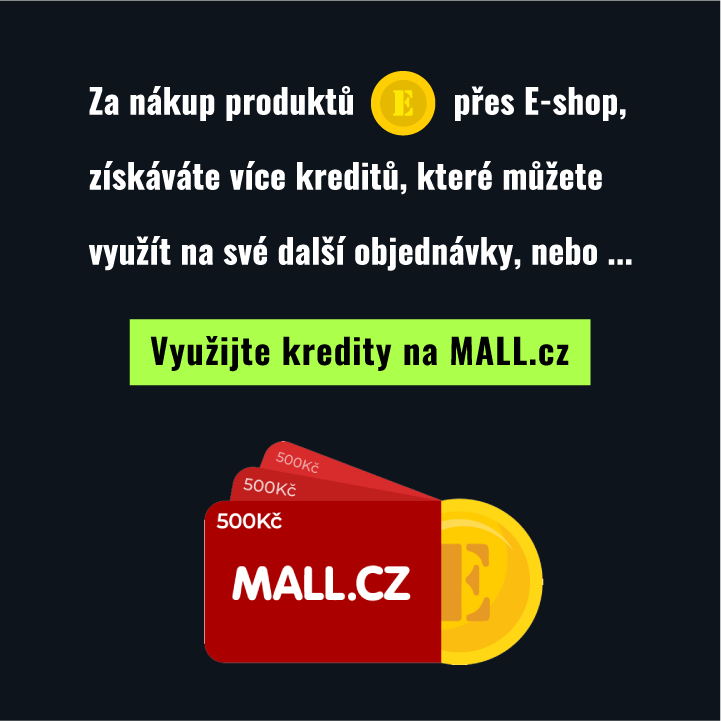 kredity na eshopu Eurosat CS ziskejte kredity za nakup slevy na MALL poukaz MALL.cz