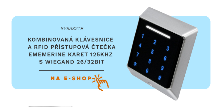 SYSDO přístupové ústředny a čtečky pro wiegand vtup i výstup docházkový systém zdarma