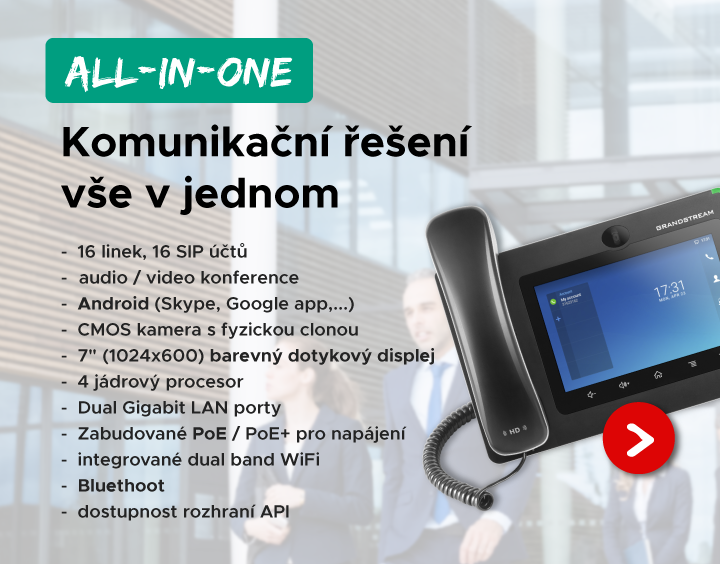 VoIP all in one telefon adroid koupit online Eurosat