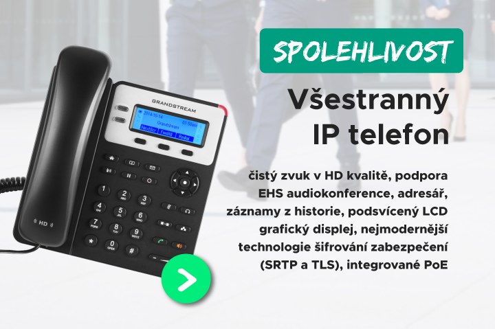 VoIP telefon HD zvuk audiokonference online koupit Eurosat