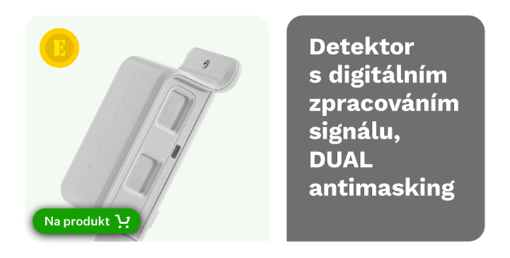 digitalni detektor DUAL antimasking PARADOX