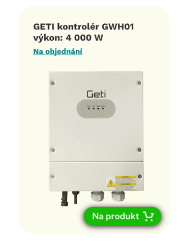 solarni invertor geti 4000w gwh01 pro ohrev vody fotovoltaikou