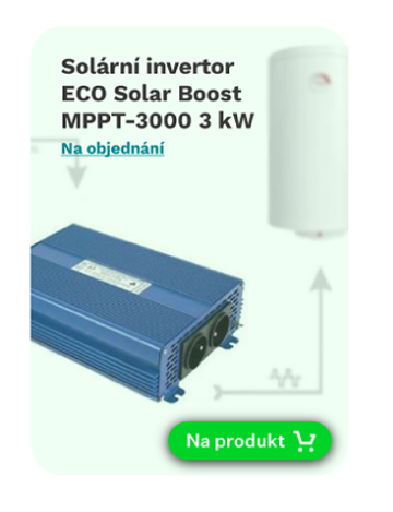 solární invertor Eco solar boost Eurosat CS