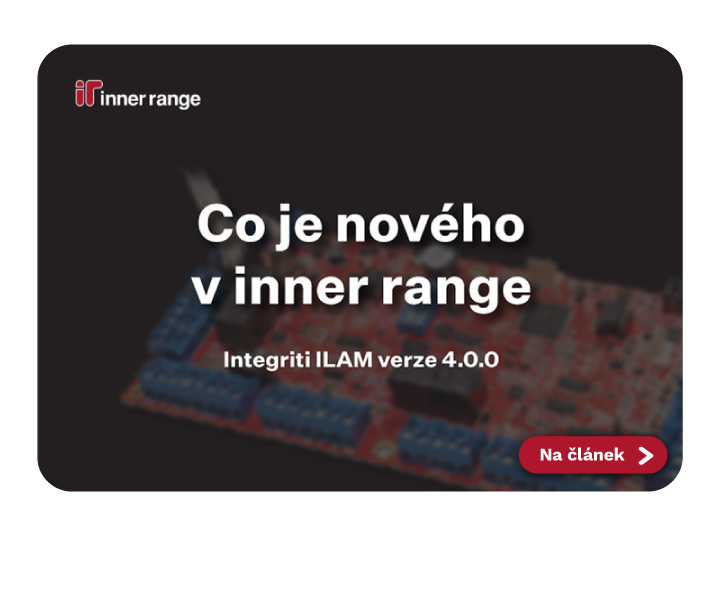 inner range novinky ILAM verze 4.0.0 nový firmware